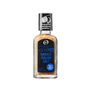 Smoked Italian salt with grinder 113g