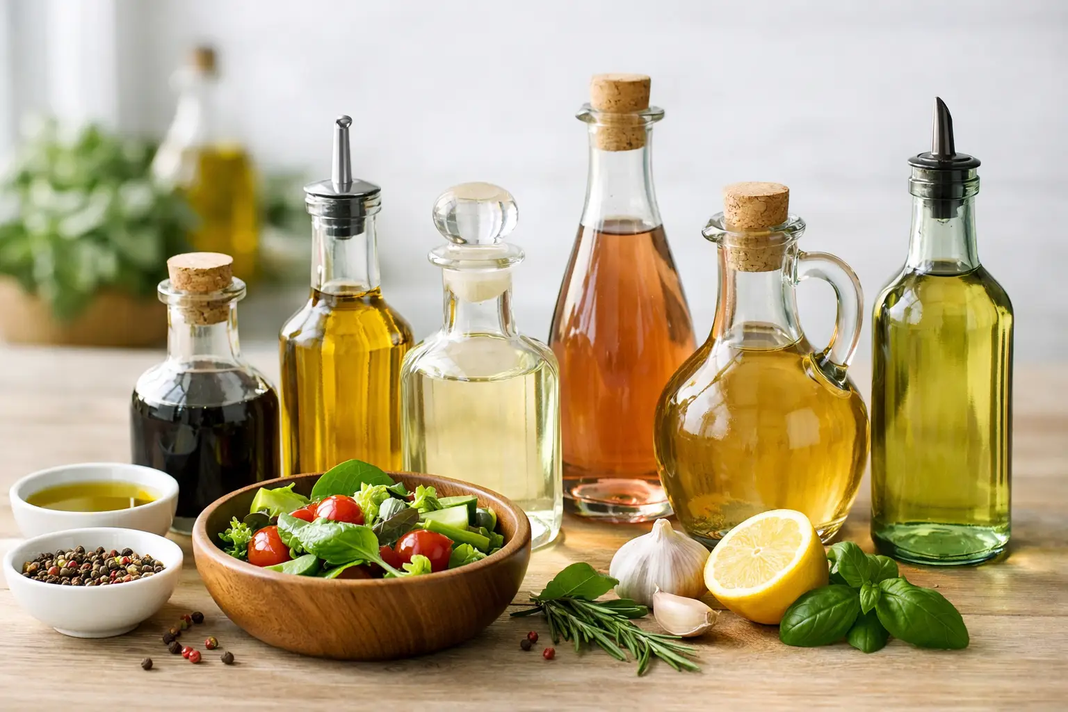7 Best Vinegars for Salad Dressings