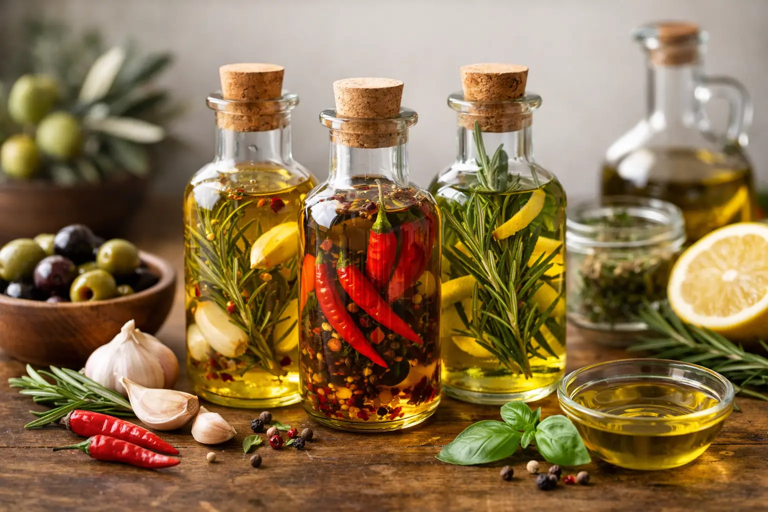 A Guide to Infused Olive Oils